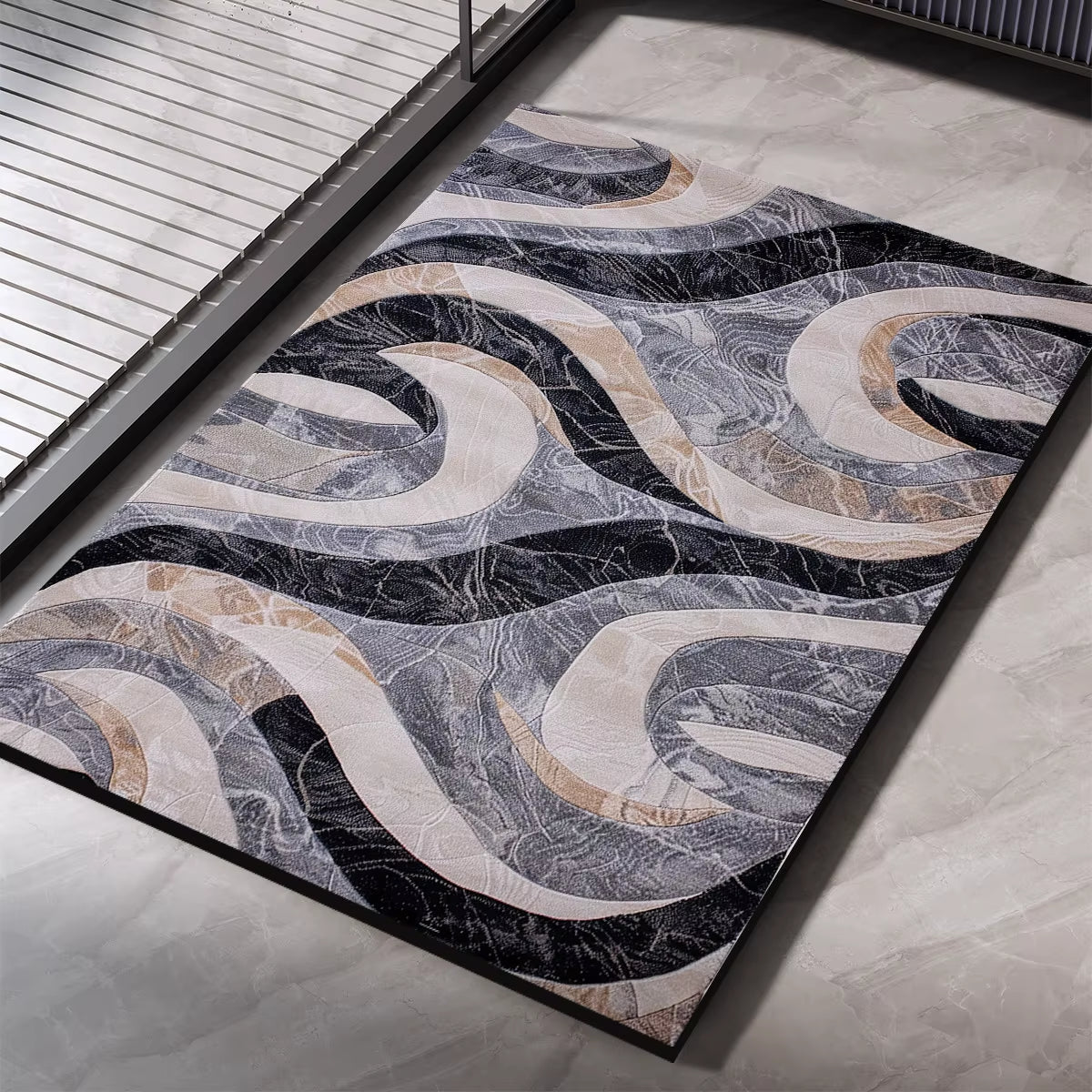 Diatomite Bathroom Carpet Foot Mat Quick Dry Bath Mats Non-Slip Shower Rug Toilet Pad Doormat Washable