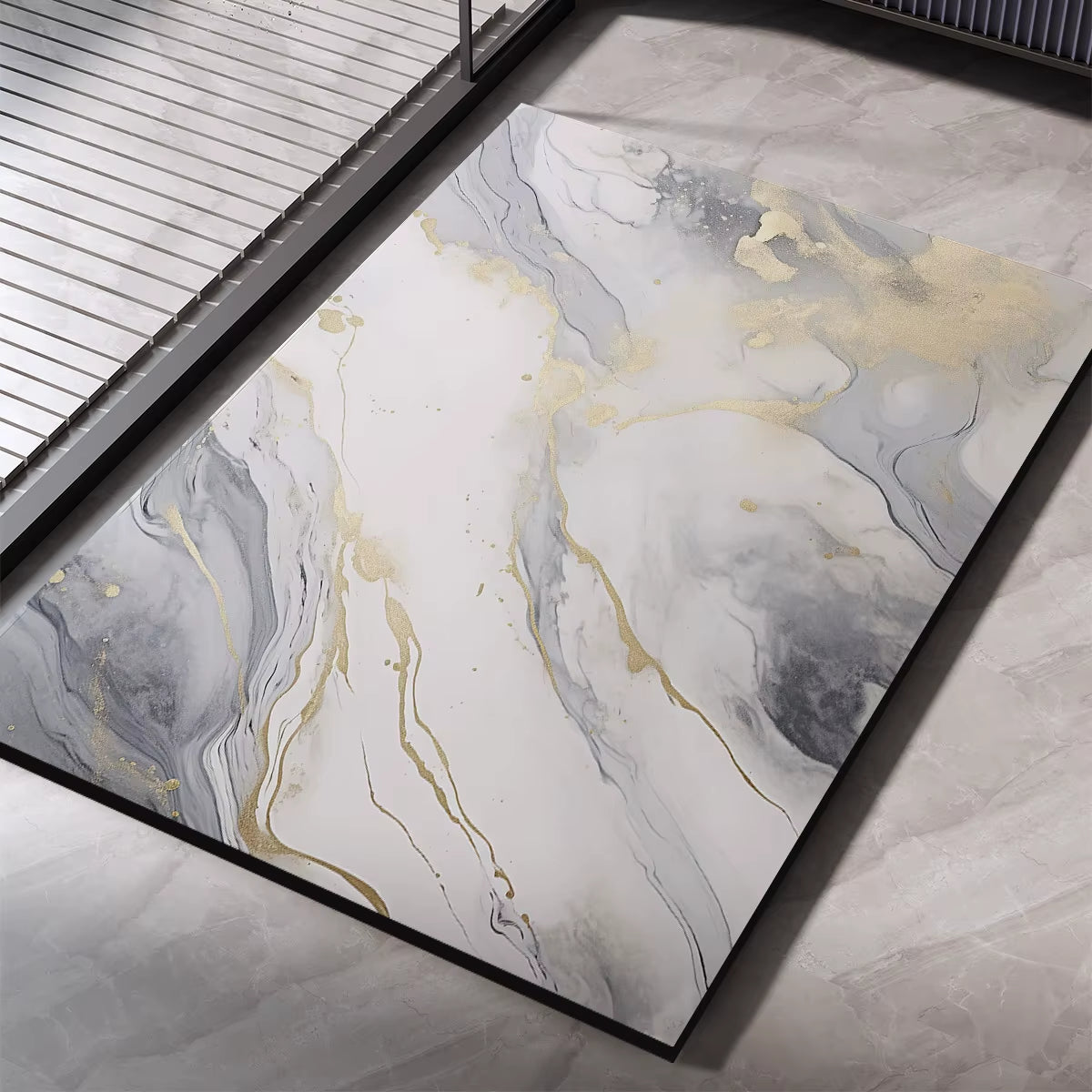 Diatomite Bathroom Carpet Foot Mat Quick Dry Bath Mats Non-Slip Shower Rug Toilet Pad Doormat Washable